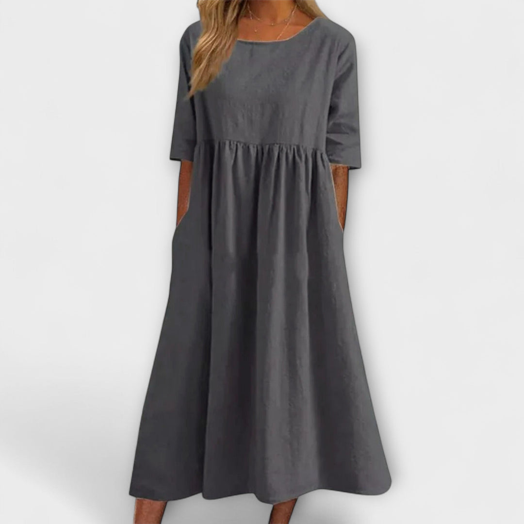 Anja - Flattering Tummy-Enhancing Dress