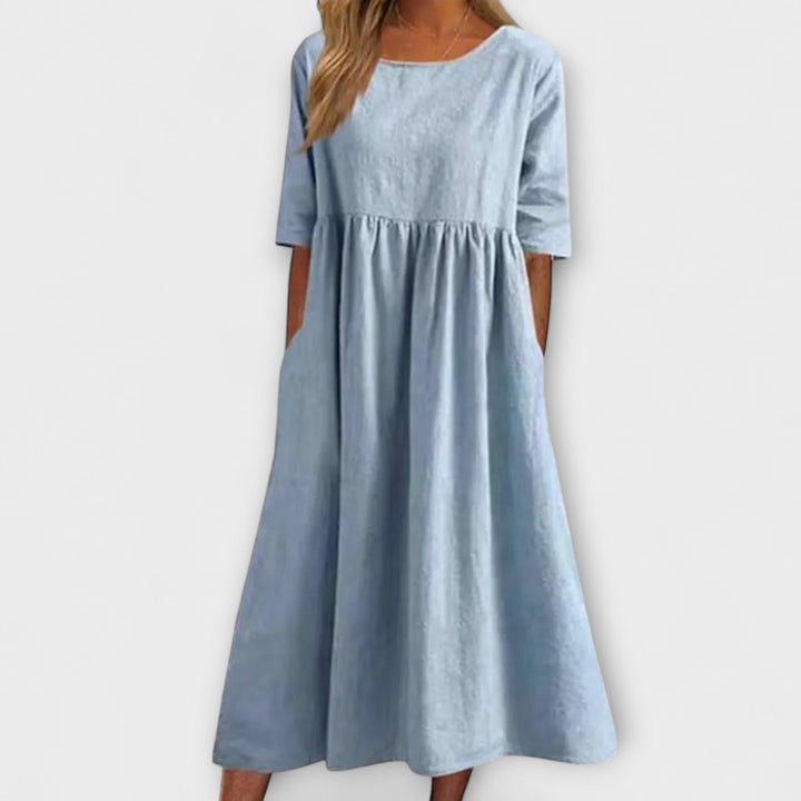 Anja - Flattering Tummy-Enhancing Dress