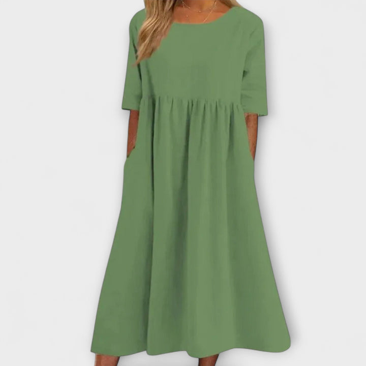 Anja - Flattering Tummy-Enhancing Dress