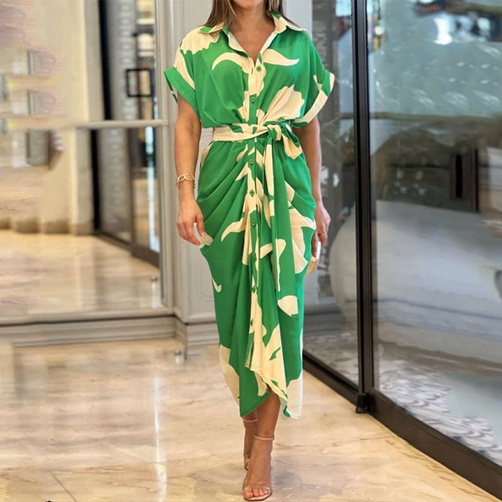 Amalthea™ – Elegant Maxi Wrap Dress