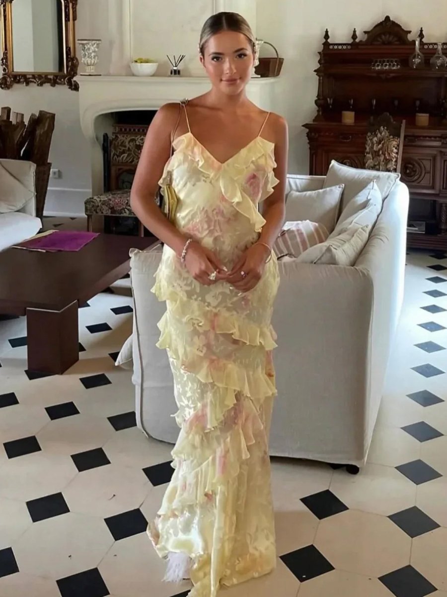 Beatrice | Enchanting Ruffled Gown